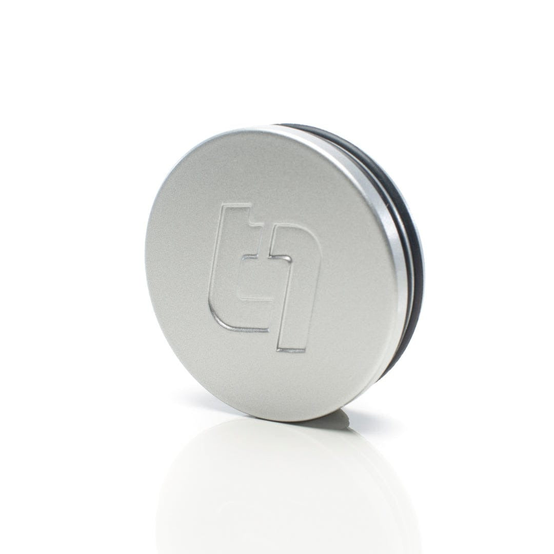 Titan 7 58mm Flat Center Cap Set of 4 (Heritage Silver)