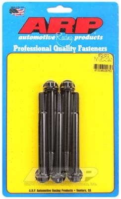 ARP M10 x 1.50 x 100 12pt Black Oxide Bolts (Set of 5)