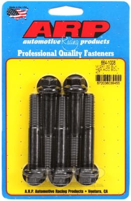 ARP M12 x 1.5 x 70 Hex Black Oxide Bolts (Set of 5)