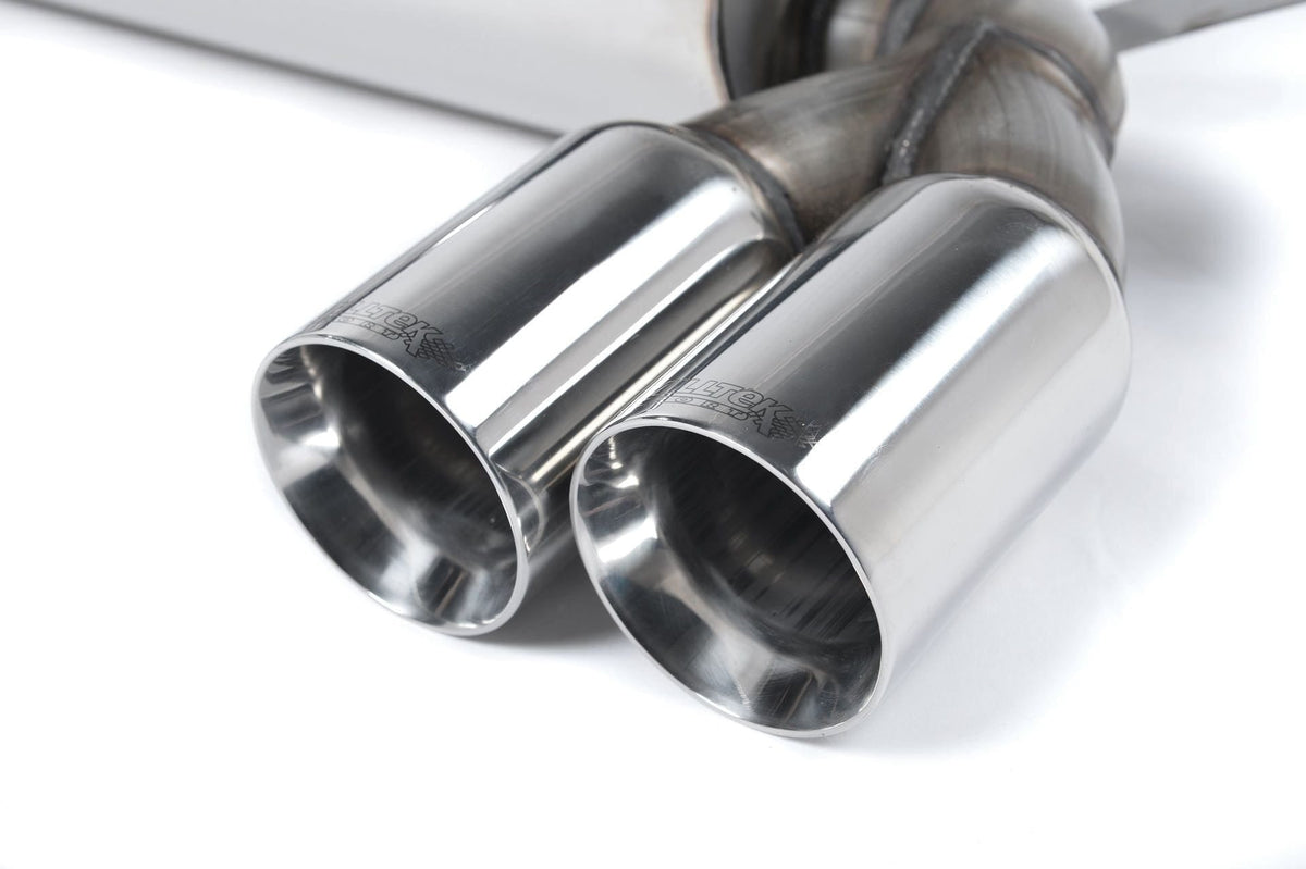 Milltek E46 M3 Performance Rear Muffler with Quad polished trims