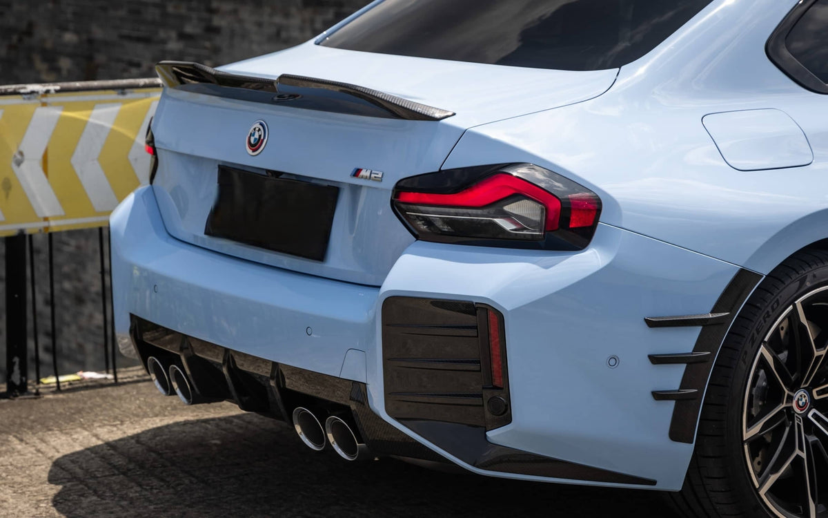 G87 Dry Carbon Fiber Rear Bumper Trim