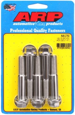 ARP 1/2-13 x 2.750 Hex SS Bolts (Set of 5)