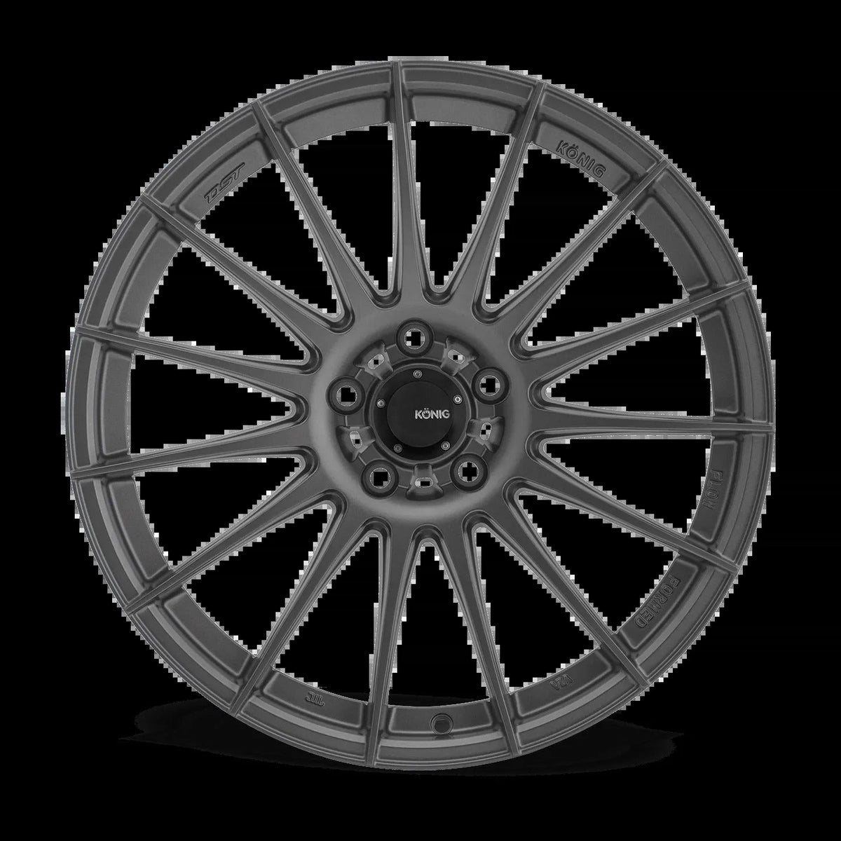 Konig Rennform 18" 5x114.3 Matte Grey