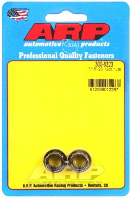 ARP 7/16in -20 12pt Nut Kit (Set of 2)