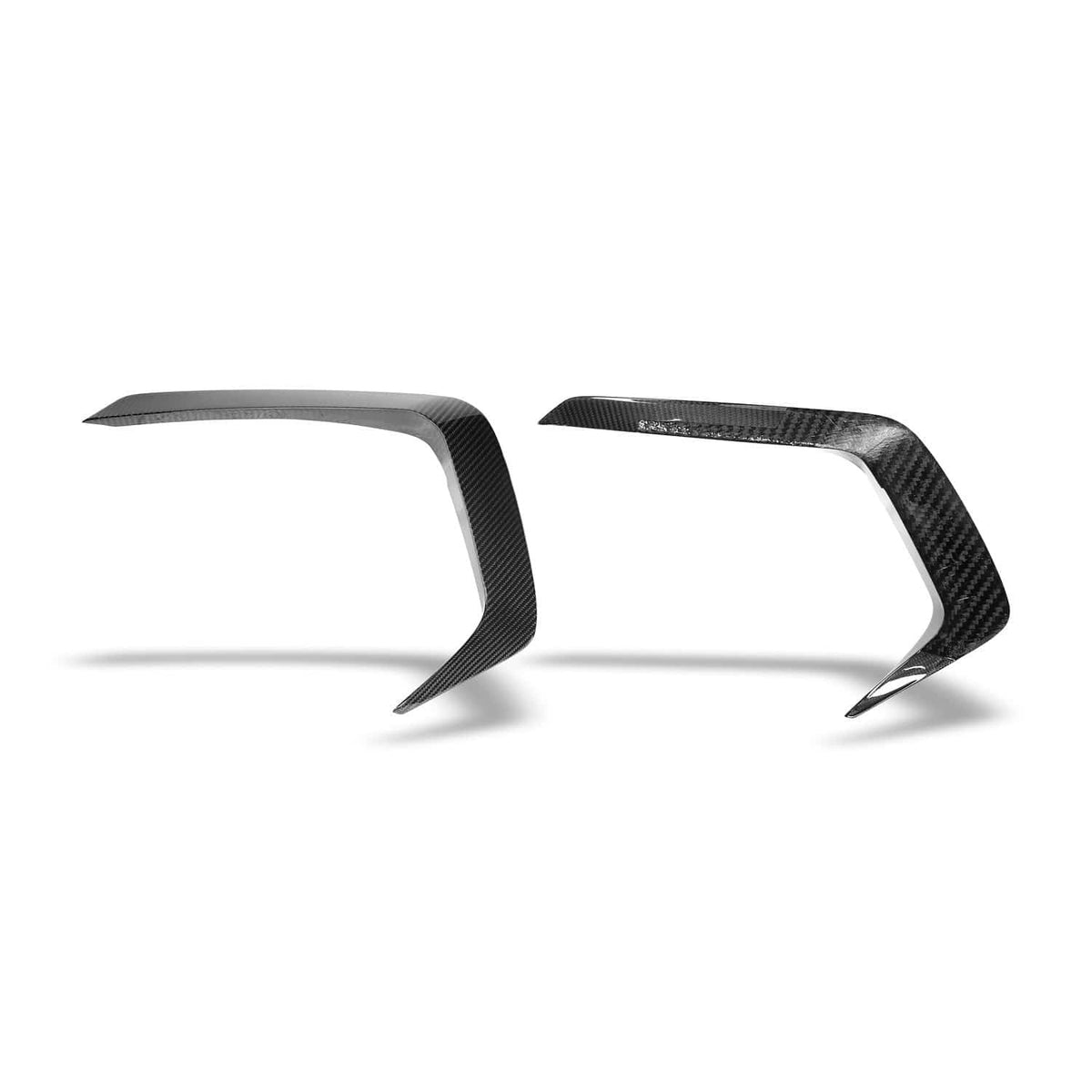 Revozport Carbon Fiber Front Bumper Canards - BMW / F91 / F92 / F93 / M8