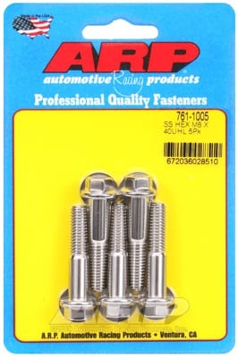 ARP M8 x 1.5 40mm UHL Hex SS Bolts (Set of 5)