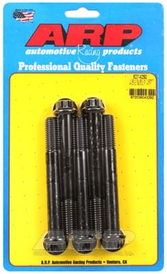 ARP 1/2-13 x 4.250 12pt black oxide bolts