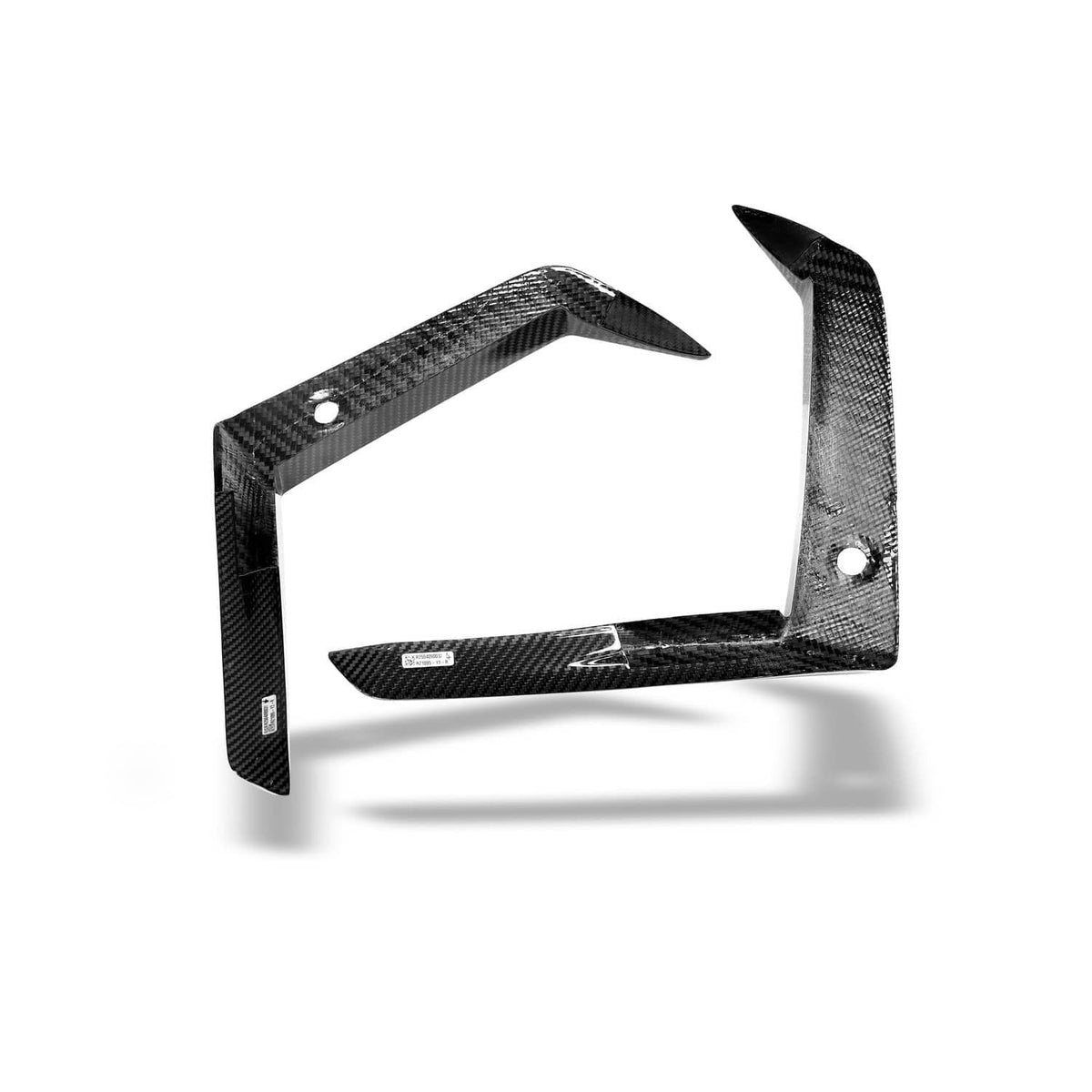 Revozport Carbon Fiber Front Bumper Canards - BMW F95 X5M
