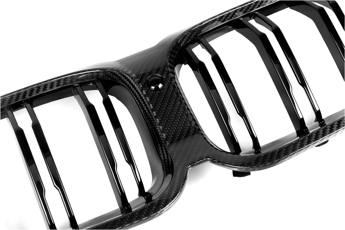 8 Series G14/G15/G16 LCI Double Slat Dry Carbon Fiber Grill