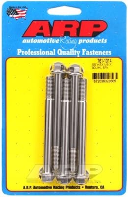 ARP M8 X 1.25 X 90 Hex SS Bolts