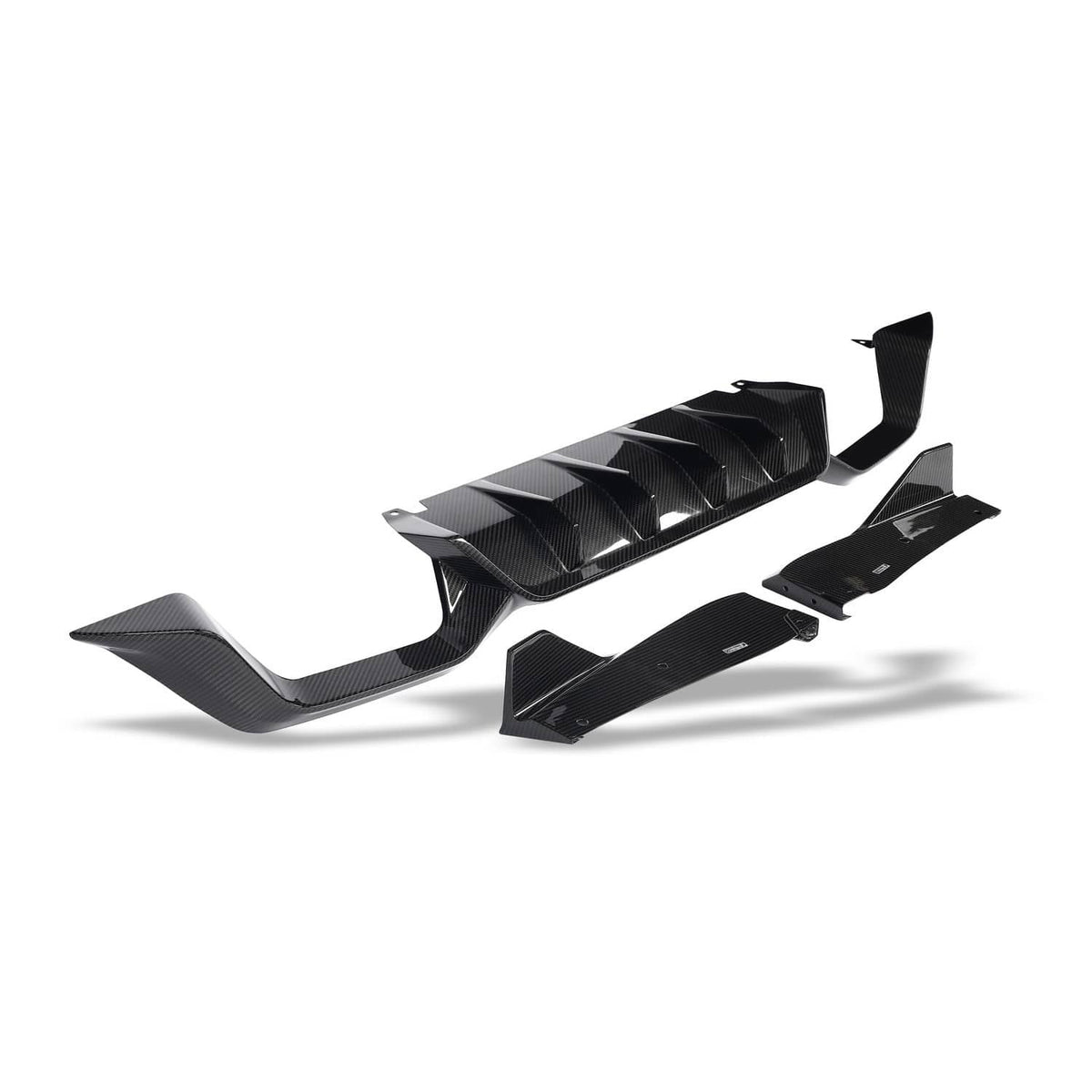 Revozport Carbon Fiber Rear Diffuser (LCI) - BMW / F98 / X4M