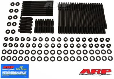 ARP SBC/WP Short Deck 9.24 Warhawk Block w/Warhawk 12Deg LS7 Heads Head Stud Kit