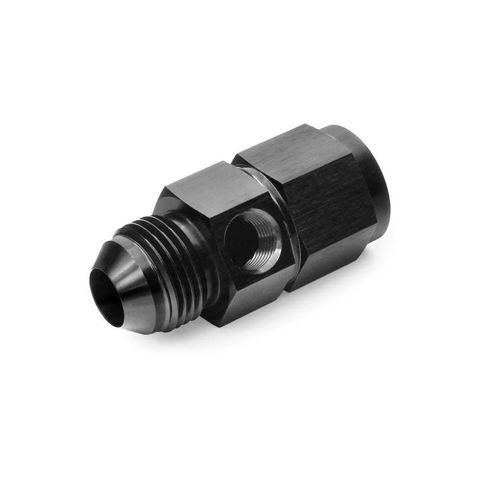 Nuke Performance AN-6 Male to Female Pressure Gauge Adapter, 1/8 NPT