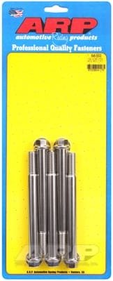 ARP 1/2-13 x 5.500 Hex SS Bolts (Set of 5)