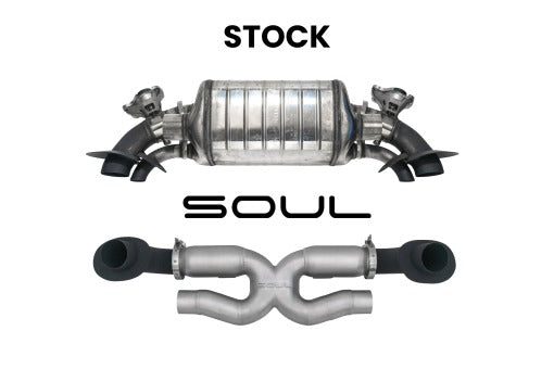 Porsche 992.2 Carrera (Base / T / S) SOUL X-Pipe Exhaust System