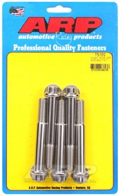 ARP M12 X 1.75 X 90 12pt SS Bolts (Set of 5)