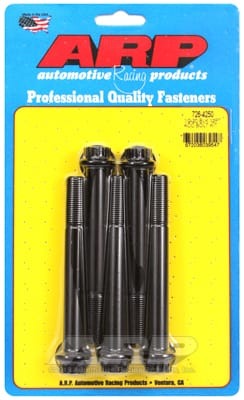ARP 1/2-20 x 4.250 12pt Black Oxide Bolts (Set of 5)