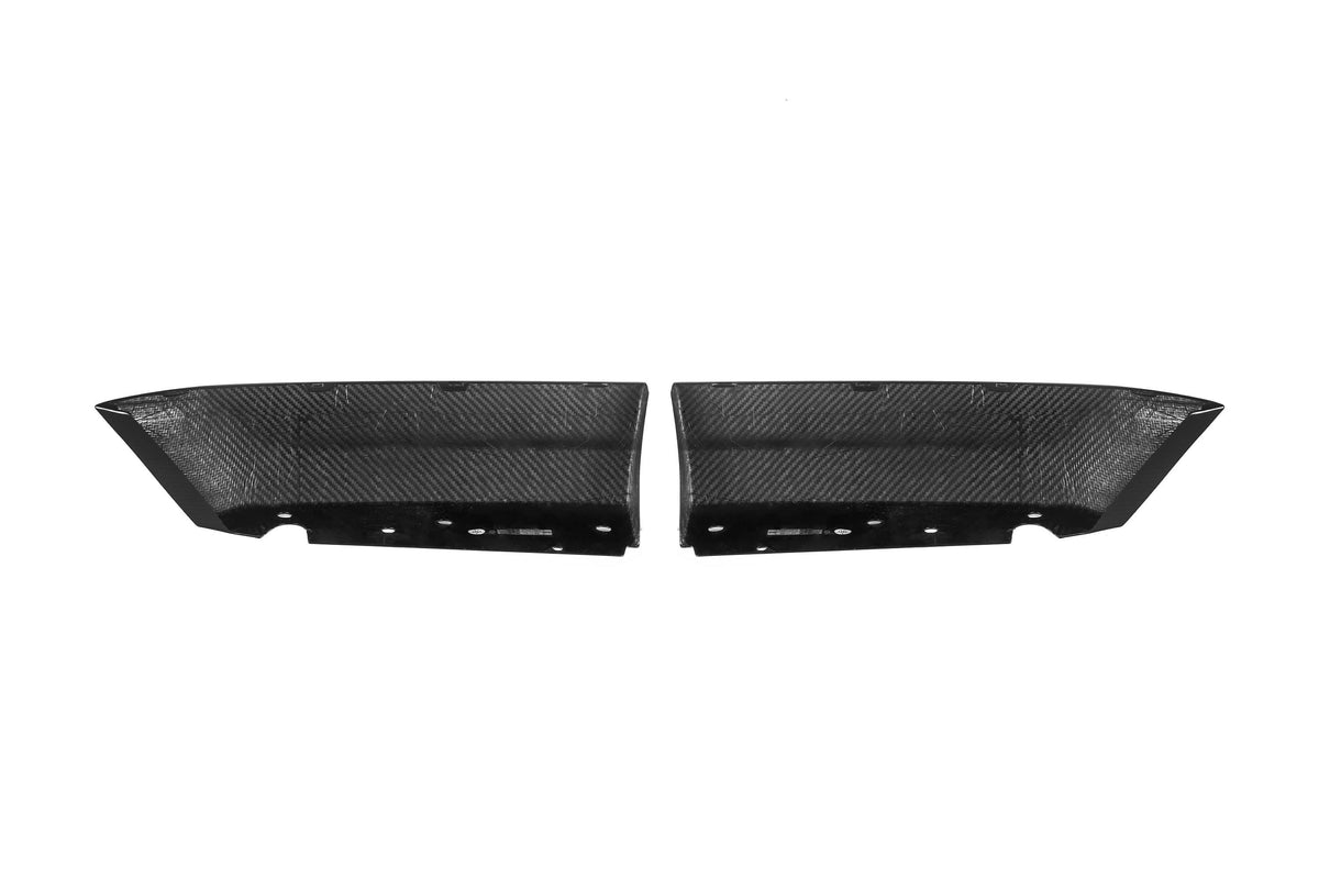 X6M F96 OEM Style Dry Carbon Fiber Rear Splitter