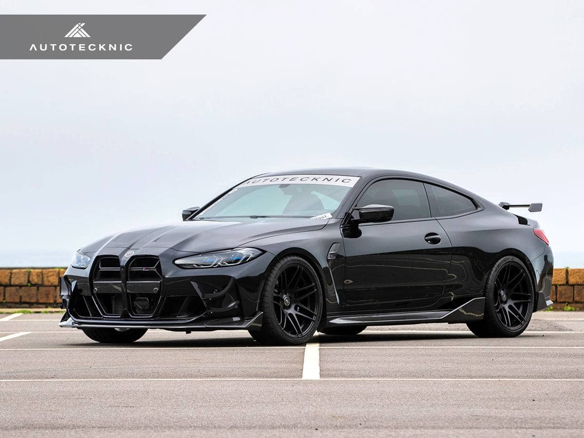 AutoTecknic Carbon Fiber Headlight Trim Set - BMW G80 M3 | G82/ G83 M4