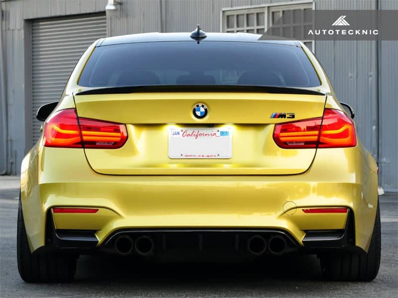 AutoTecknic Carbon Fiber Rear Bumper Trim - BMW F80 M3 | F82/ F83 M4