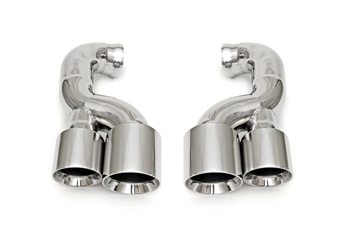 Fabspeed Porsche 957 Turbo / Turbo S Deluxe Quad Style Tips (2008-2010)