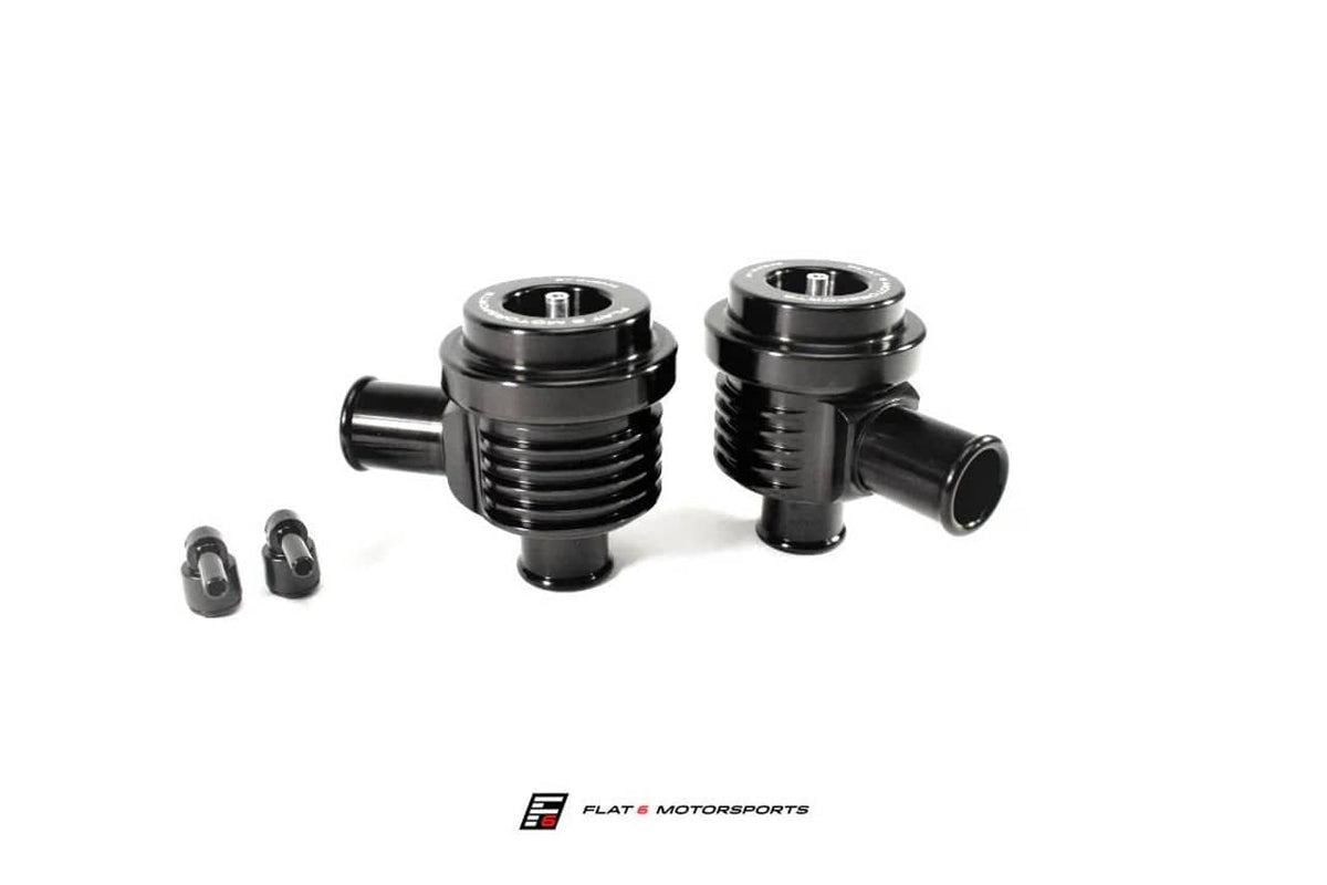 Flat 6 Motorsports by EVOMS - Performance Diverter Valves (997.2 Turbo)