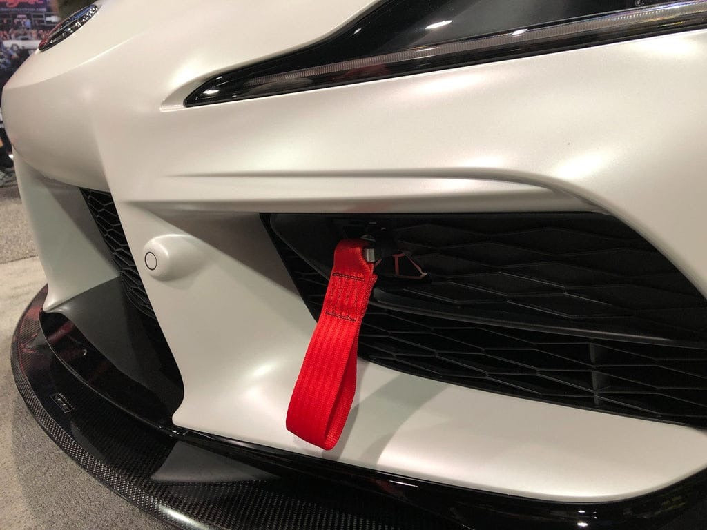 Fall-Line Motorsports Tow Strap - BMW / F8X / M2 / M3 / M4 / Toyota / A90 / Supra