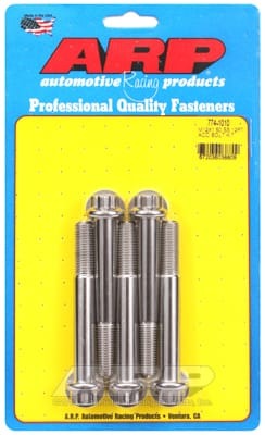 ARP M12 x 1.50 x 90mm 12pt SS Bolts (Set of 5)
