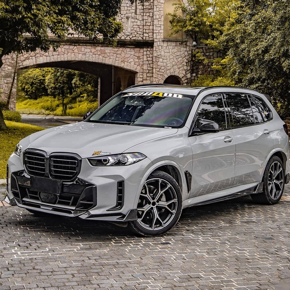 G05 LCI SQ Style Carbon Fiber Front Lip