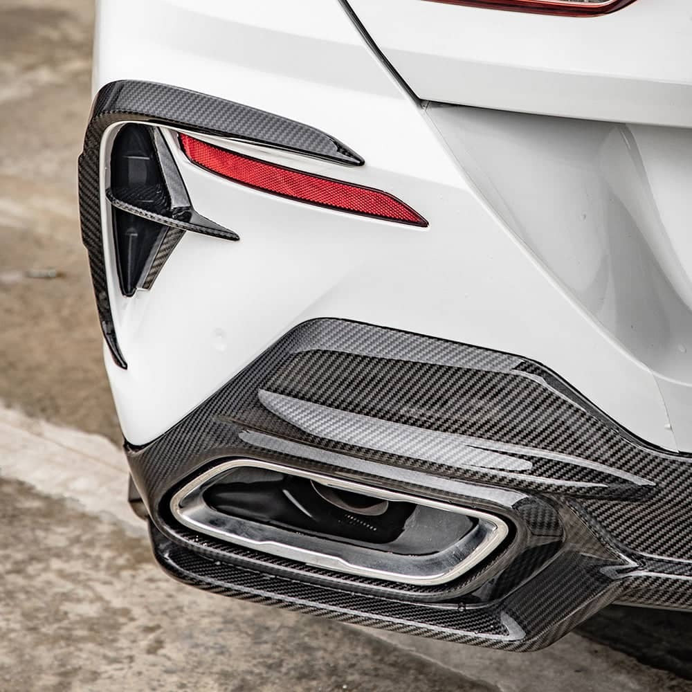 G14 SQ-B Style Dry Carbon Fiber Rear Vent Trim