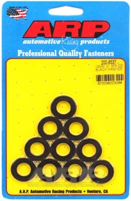 ARP M12 ID .875 OD Black Washers (Set of 10)