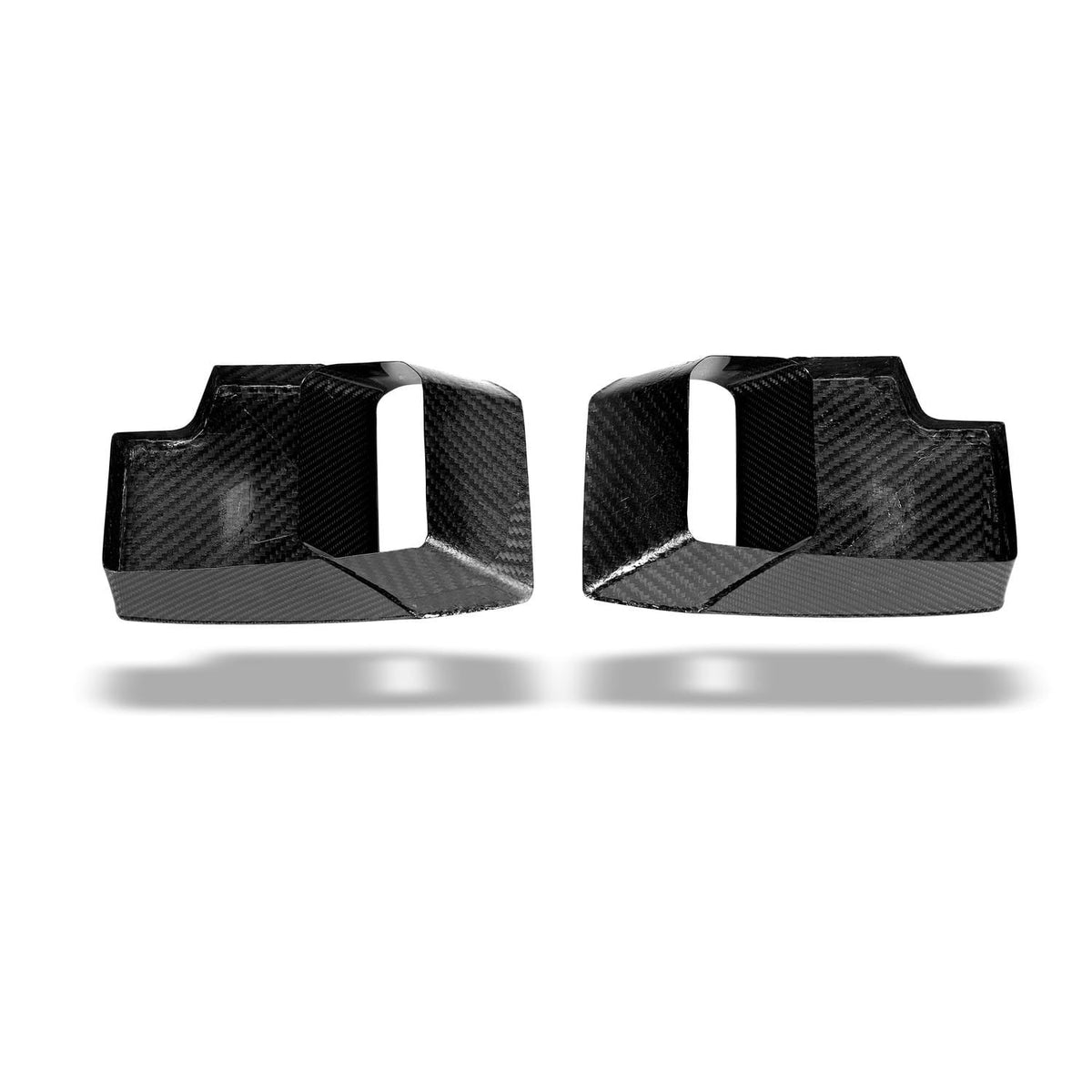 Revozport Dry Carbon Fiber Front Bumper Vents - BMW G87 M2