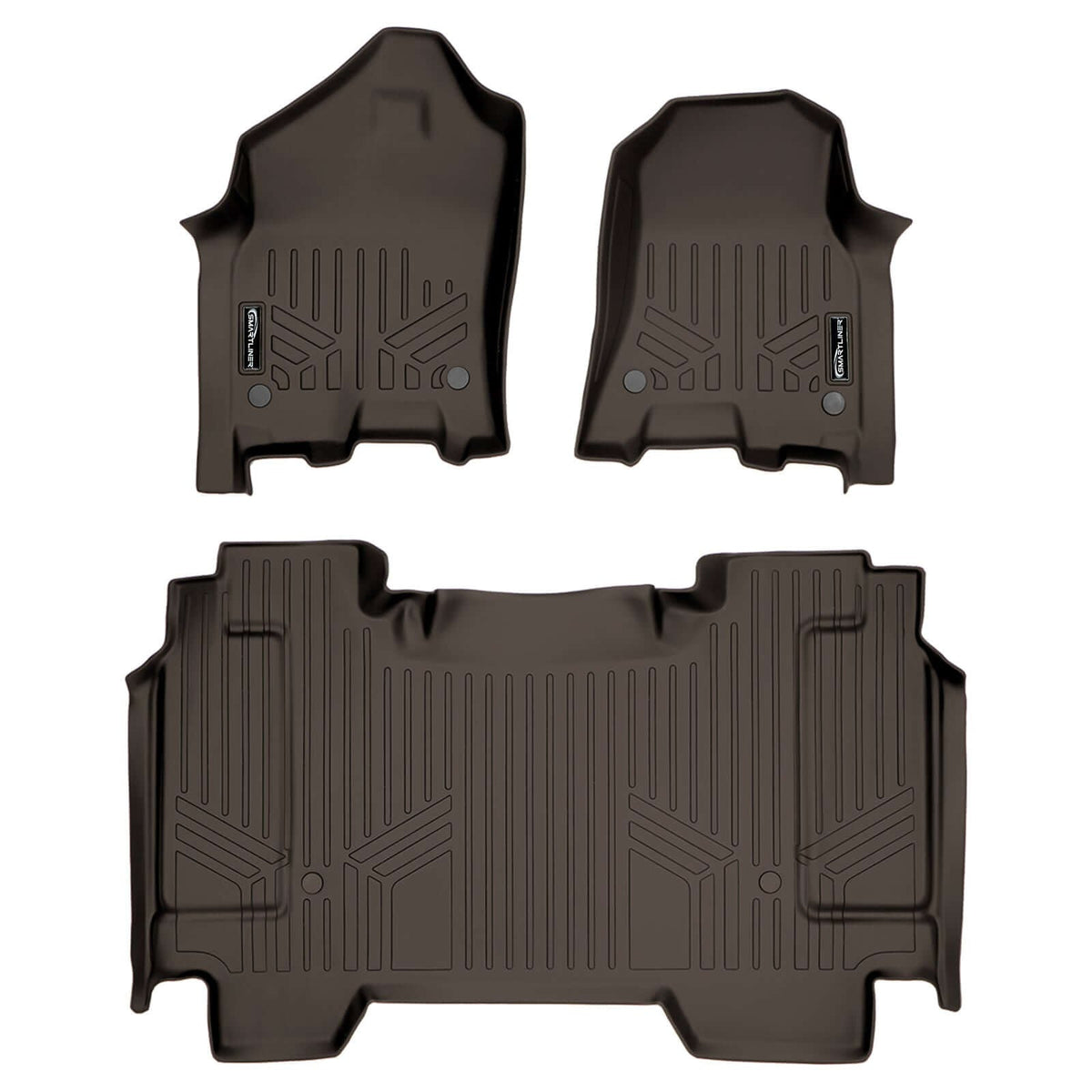 SmartCoverageTM Floor Liners For 2021-2024 Ram 1500 TRX without Rear Underseat Storage Box