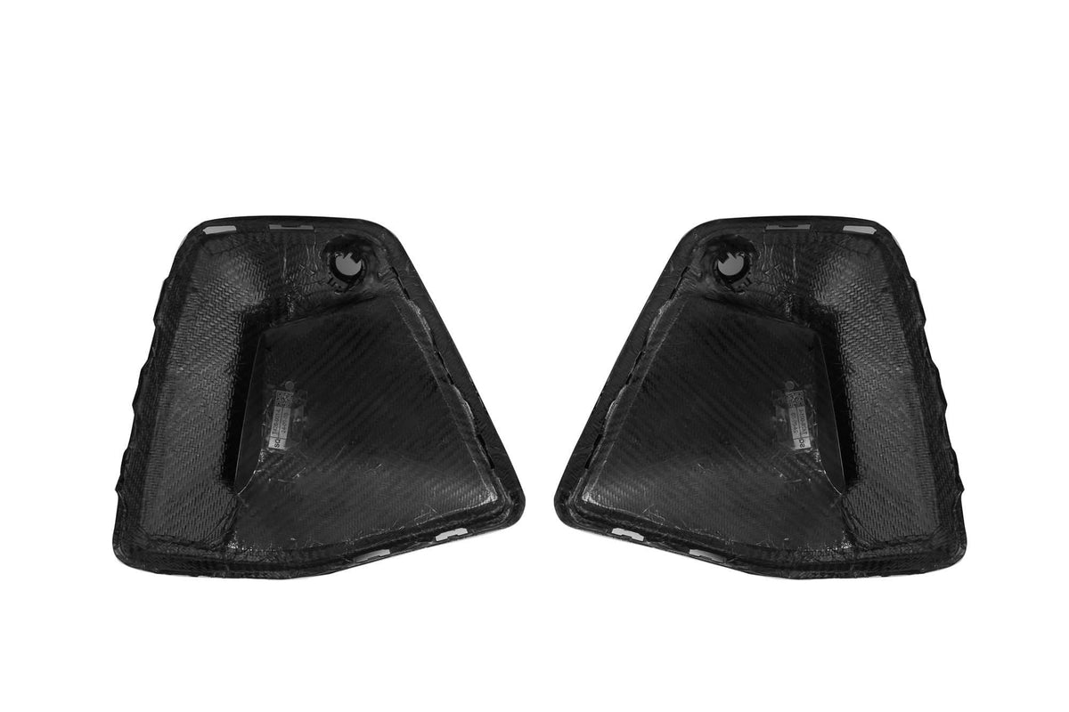 G60 OEM Style Dry Carbon Fiber Front Side Vent Trim