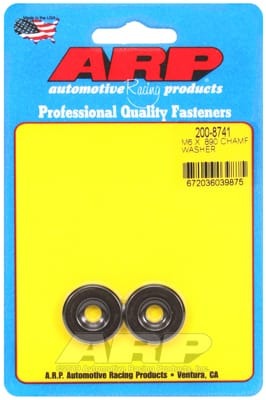 ARP M6 ID .890 OD Black Washers (Set of 2)