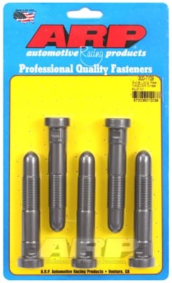 ARP 2.750 Thread Length - 3.50 UHL - 1.550 Knurl Length NASCAR Wheel Stud Kit (Set of 5)