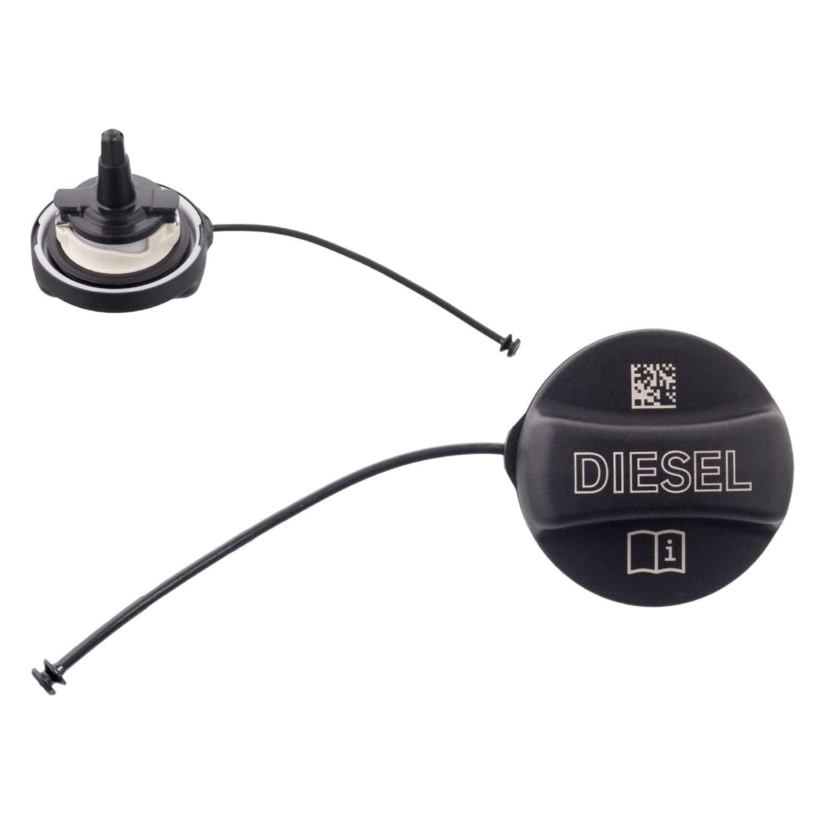 Fuel Filler Cap with Securing Strap - BMW
