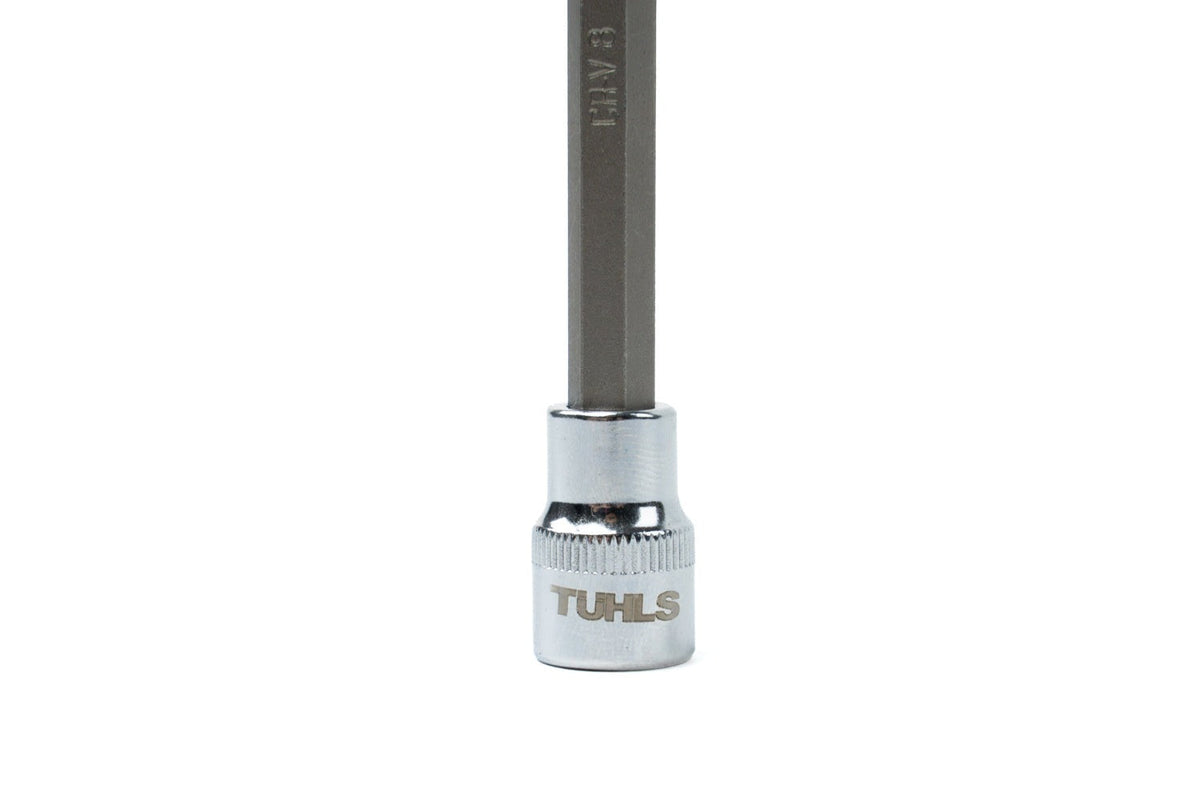Tuhls 3/8" Drive Long (3.5") M8 Triple Square Socket