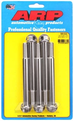 ARP 1/2-13 x 5.000 Hex SS Bolts (Set of 5)