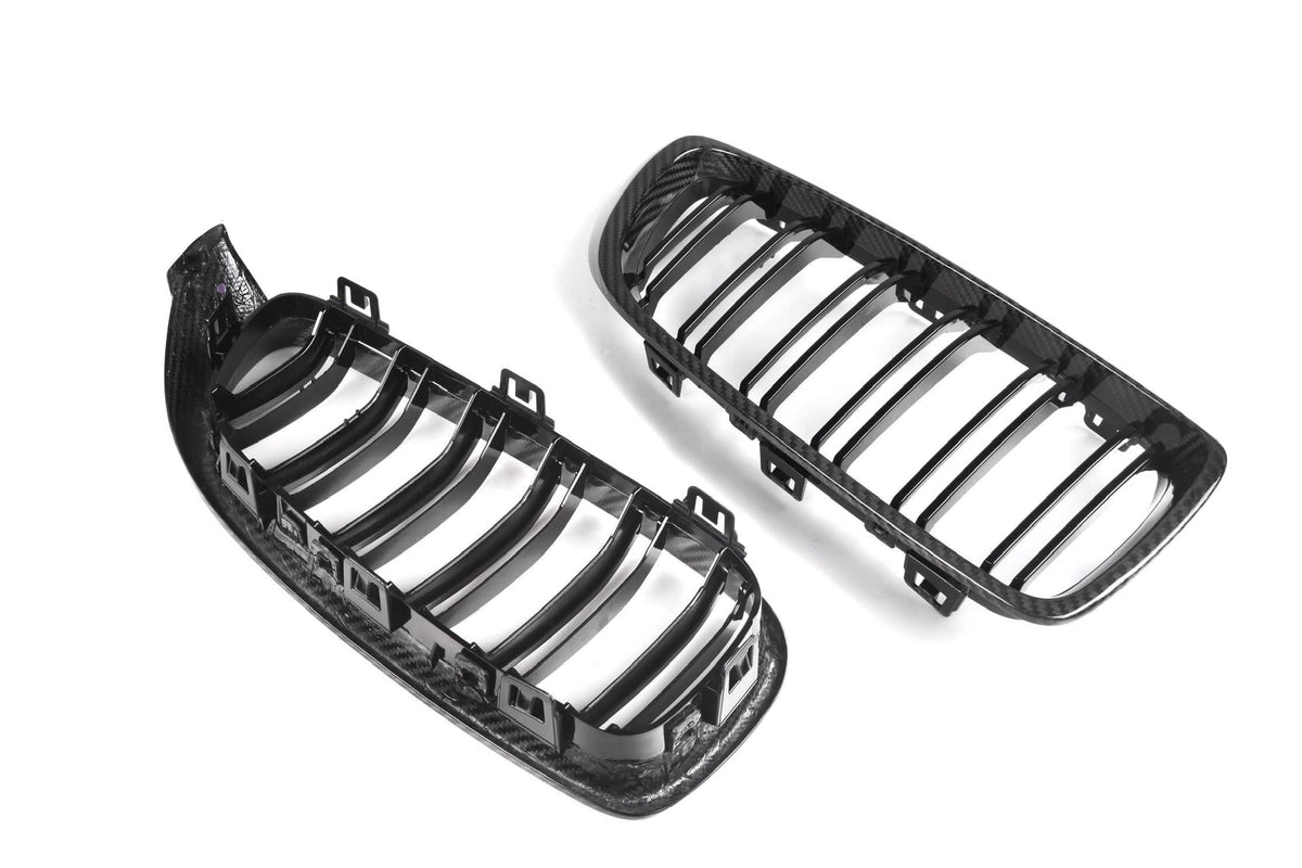 4 Series/M3/M4 F3x Double Slat Dry Carbon Fiber Grill