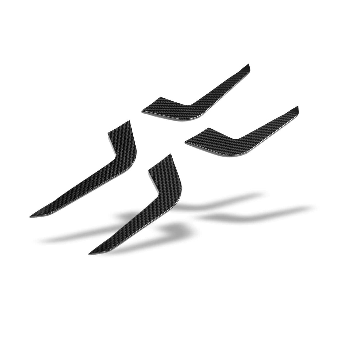 Revozport Carbon Fiber Front Bumper Canards - Audi B9.5 RS5