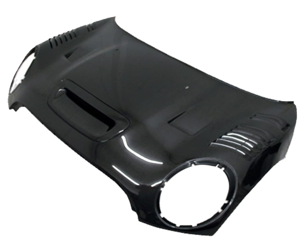 Suvneer Motorsports Carbon Fiber Hood DTM Style for Mini Cooper 2DR 2007-2013