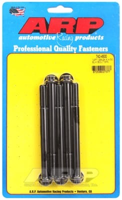 ARP 3/8-24 x 4.500 12pt Black Oxide Bolts (Set of 5)