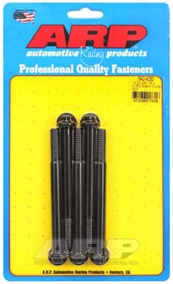ARP 3/8-16 X 4.250 12pt Black Oxide Bolts (Set of 5)