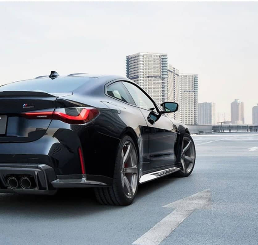 G8X Dry Carbon Fiber V2 Side Skirts