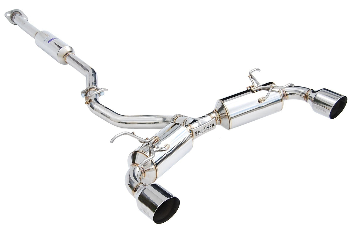 Invidia N2 Cat Back Exhaust - Stainless Steel Tips - 2013-2024 Scion FR-S / Subaru BRZ / Toyota GR86