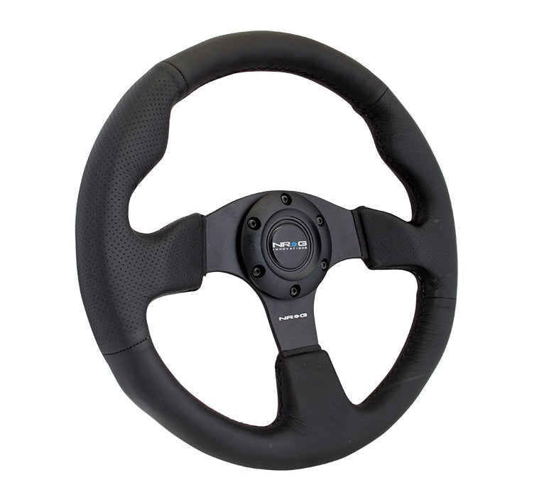 NRG Reinforced Steering Wheel 320mm Black - Universal