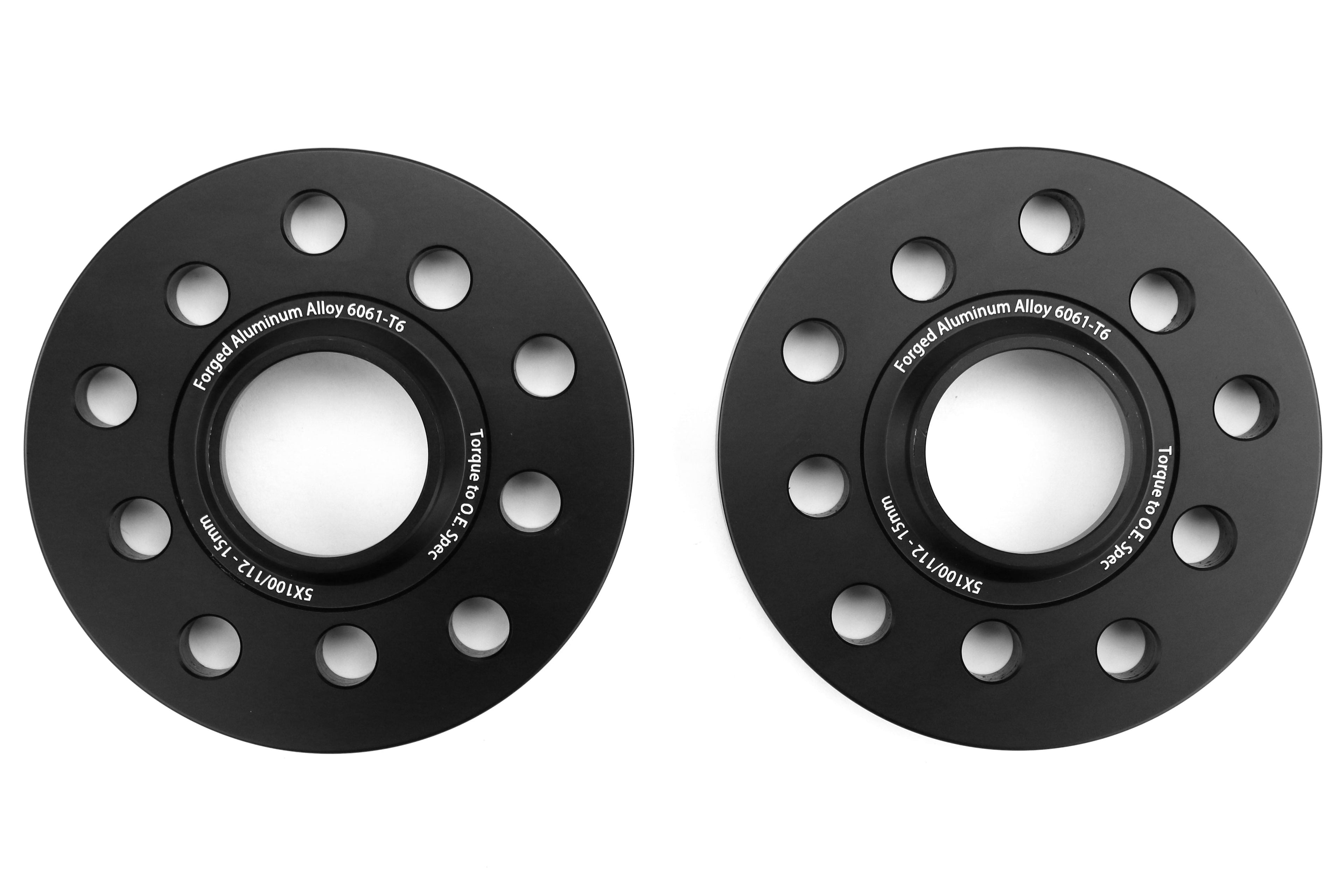 FactionFab 5x100 / 5x112 15mm Wheel Spacer Pair - Volkswagen / Audi Models (inc. 2003-2019 GTI)
