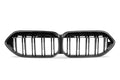 2 Series F44 Double Slat Dry Carbon Fiber Grill