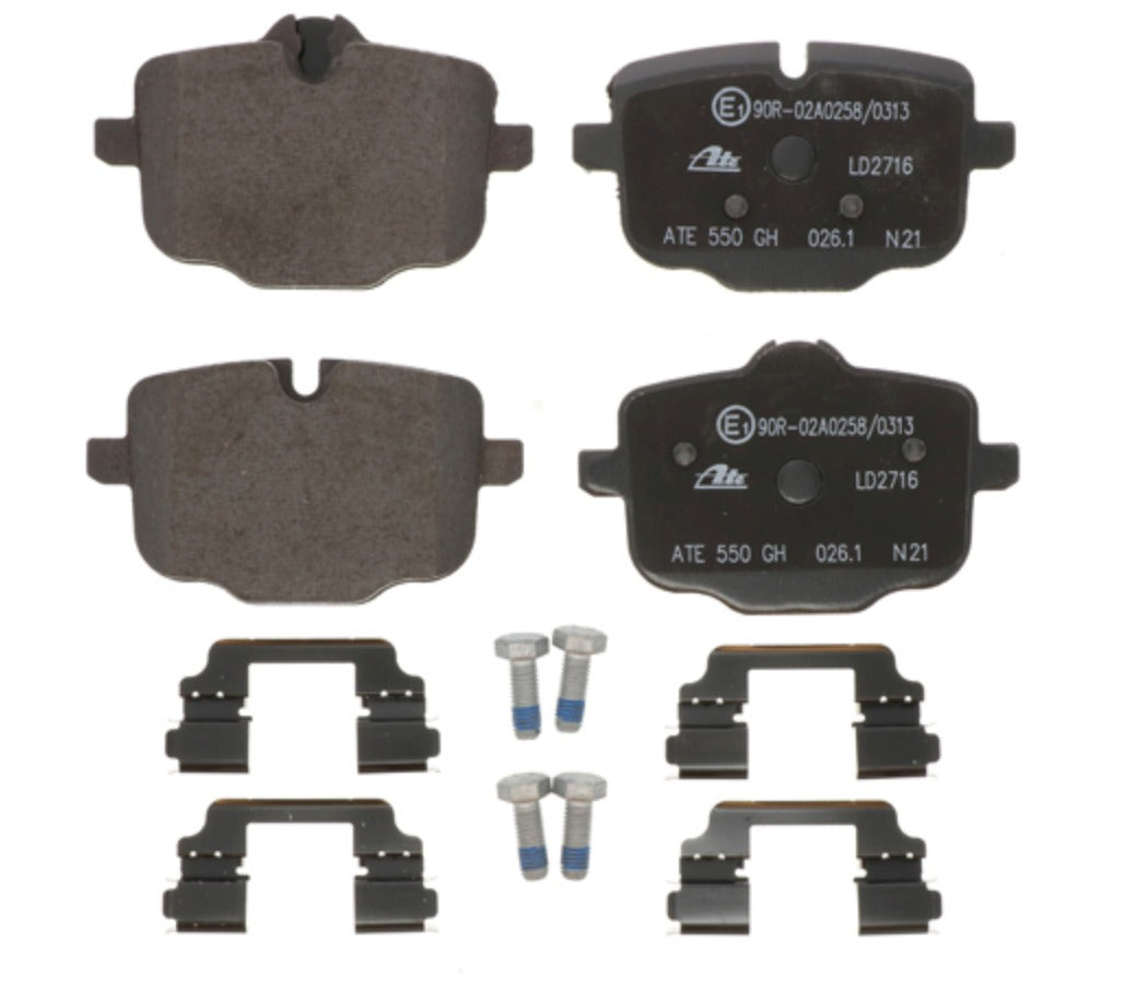 BMW G05 X5 Rear Ceramic Brake Pad Set W/ MSport Brakes ATE 34216890353
